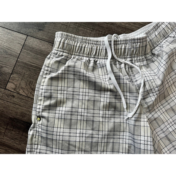 Warrior Size Small Caddy Shack Shorts, Closed Hole Mesh Shorts - Grey Argyle - Picture 4 of 5